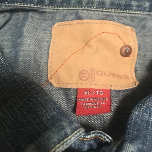 Guess XL Jean Jacket - Picture 2 of 4